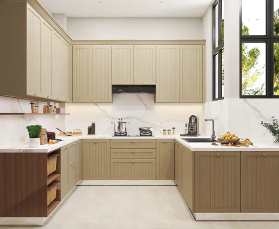 U-Shaped Modular Kitchen Ideas