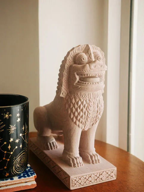 Lion souvenir from first half marathon in Angkor Wat - Beautiful Homes