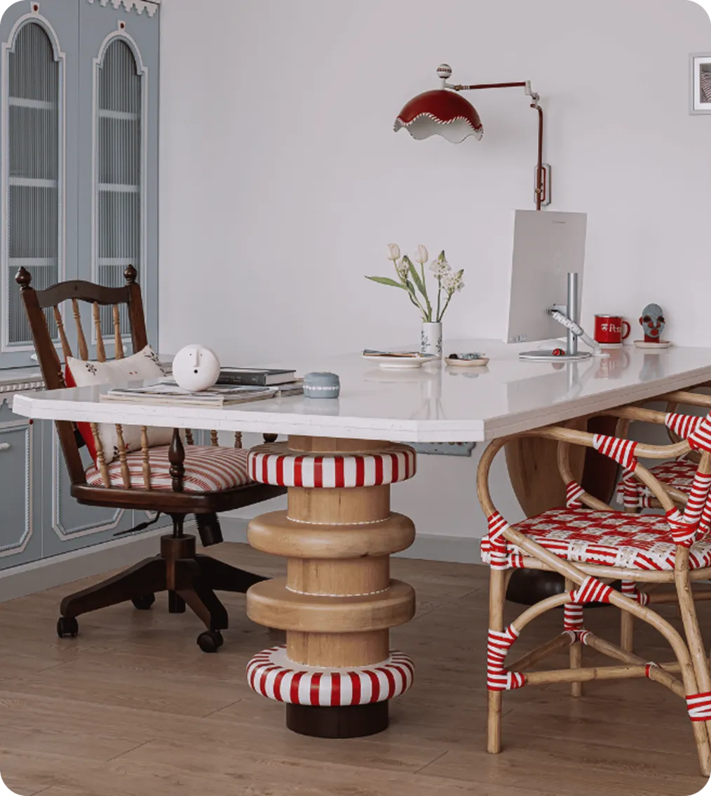 This vibrant Surat studio is a visual treat
