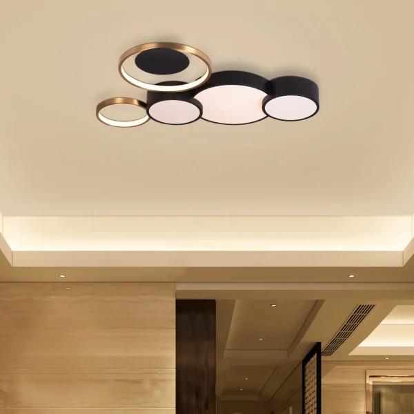 Redirected (3 Colour, Dimmable LED with Remote Control) Ceiling Light