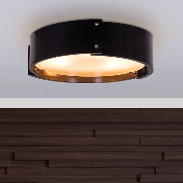 Swiss Chalet (Wooden Black) Ceiling Light